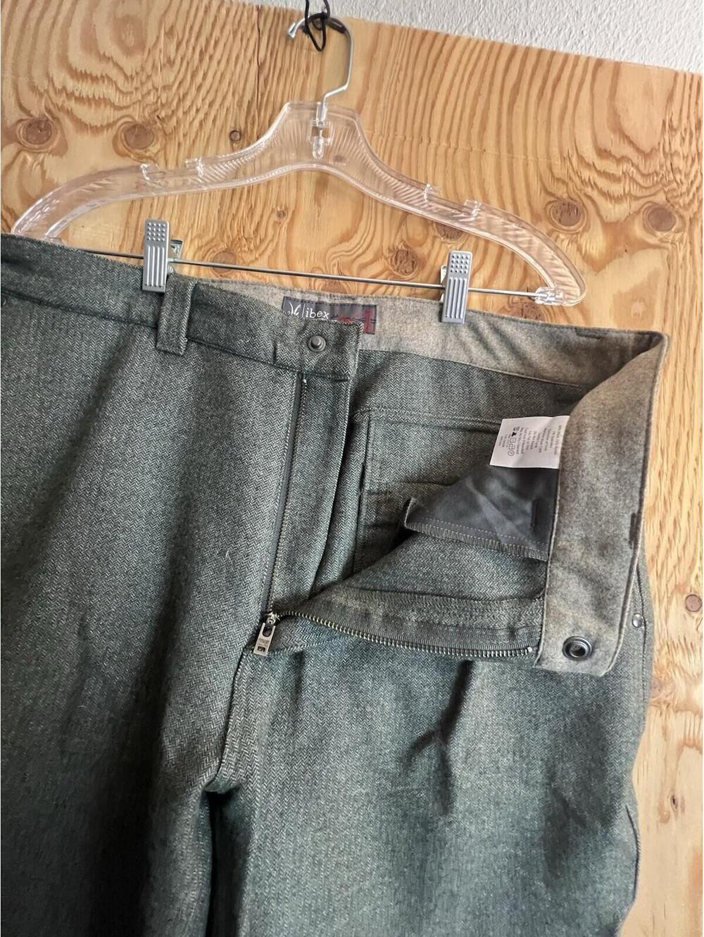 ibex Mens Ramble Wool Nylon Chino Pants 36x29 USA Heavyweight Trousers - Picture 5 of 14